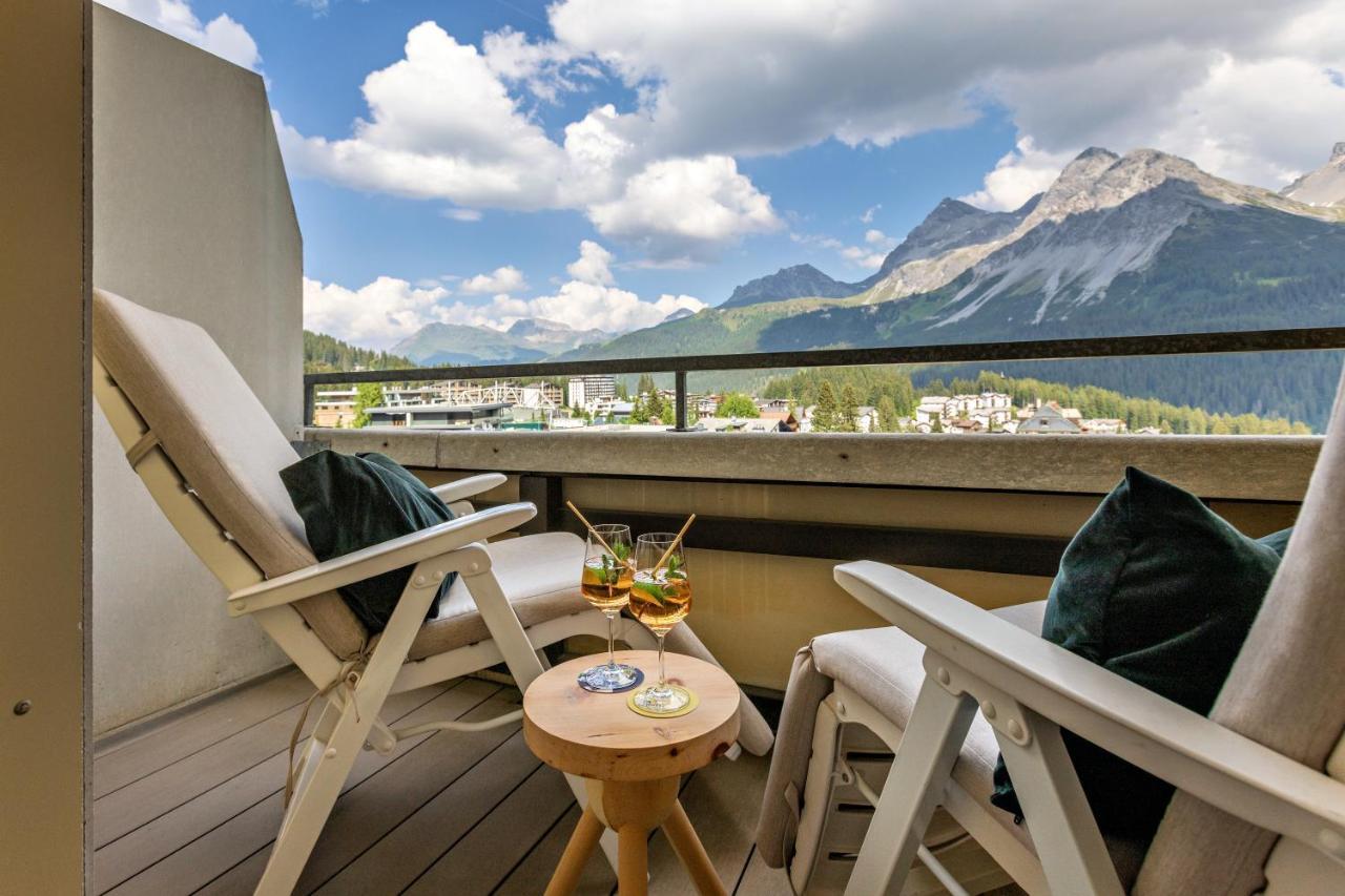 Pension Arosa - Self Check-In Bagian luar foto