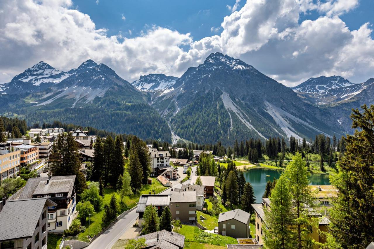 Pension Arosa - Self Check-In Bagian luar foto