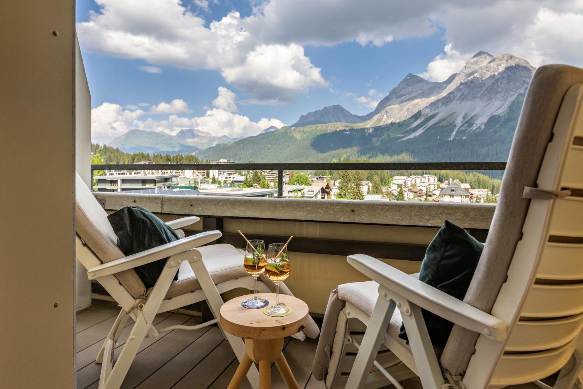 Pension Arosa - Self Check-In Bagian luar foto