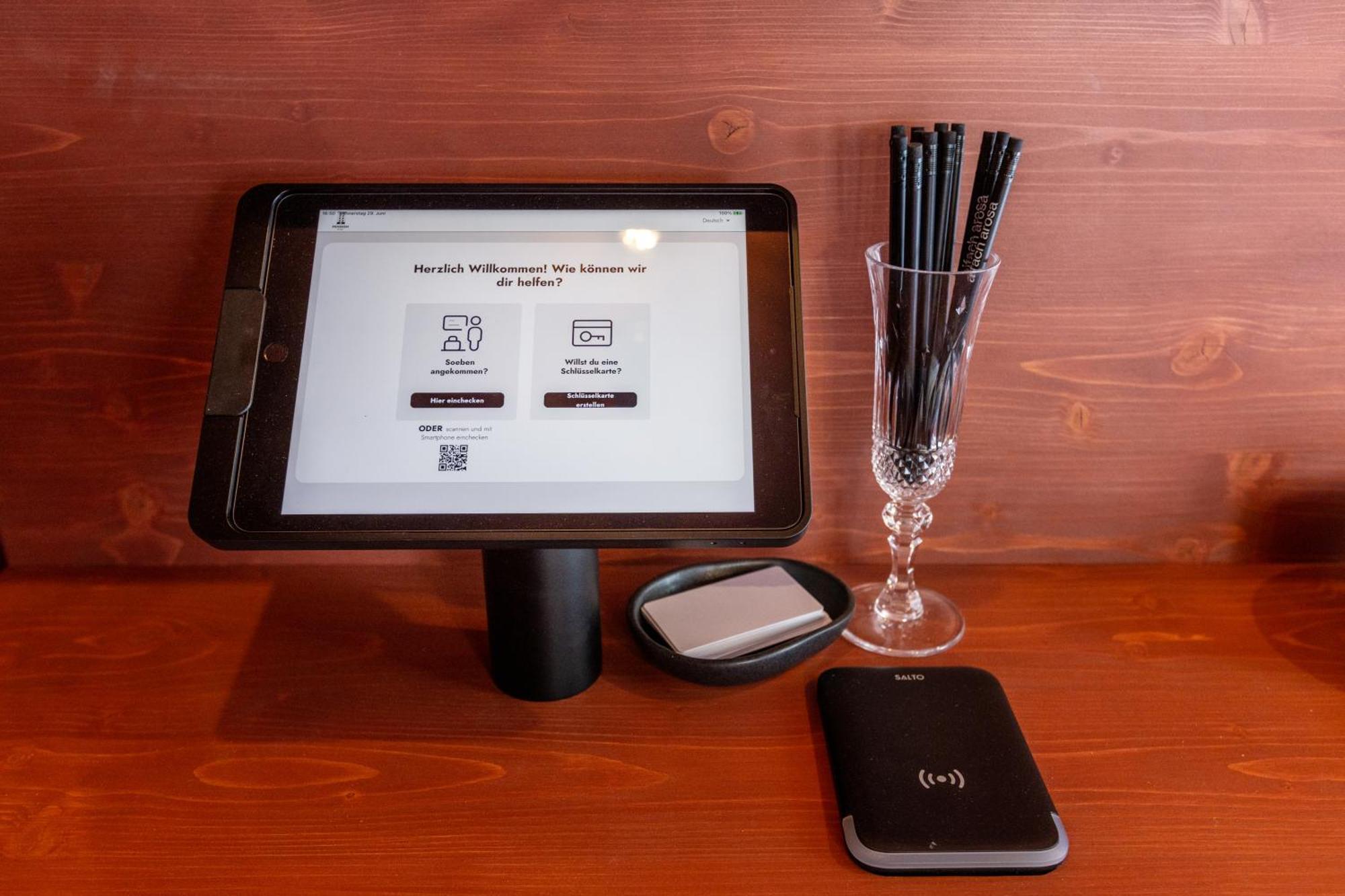 Pension Arosa - Self Check-In Bagian luar foto