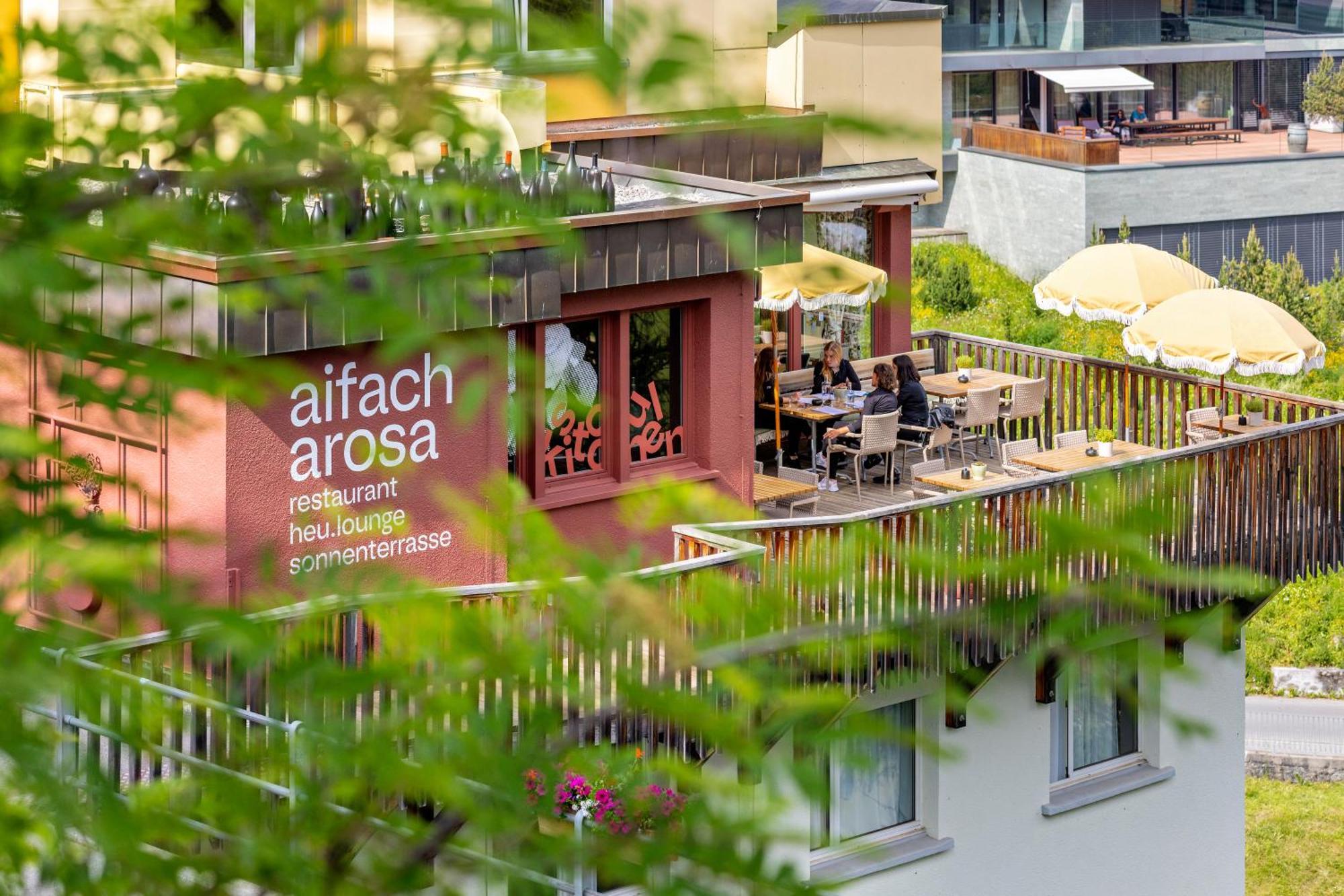 Pension Arosa - Self Check-In Bagian luar foto