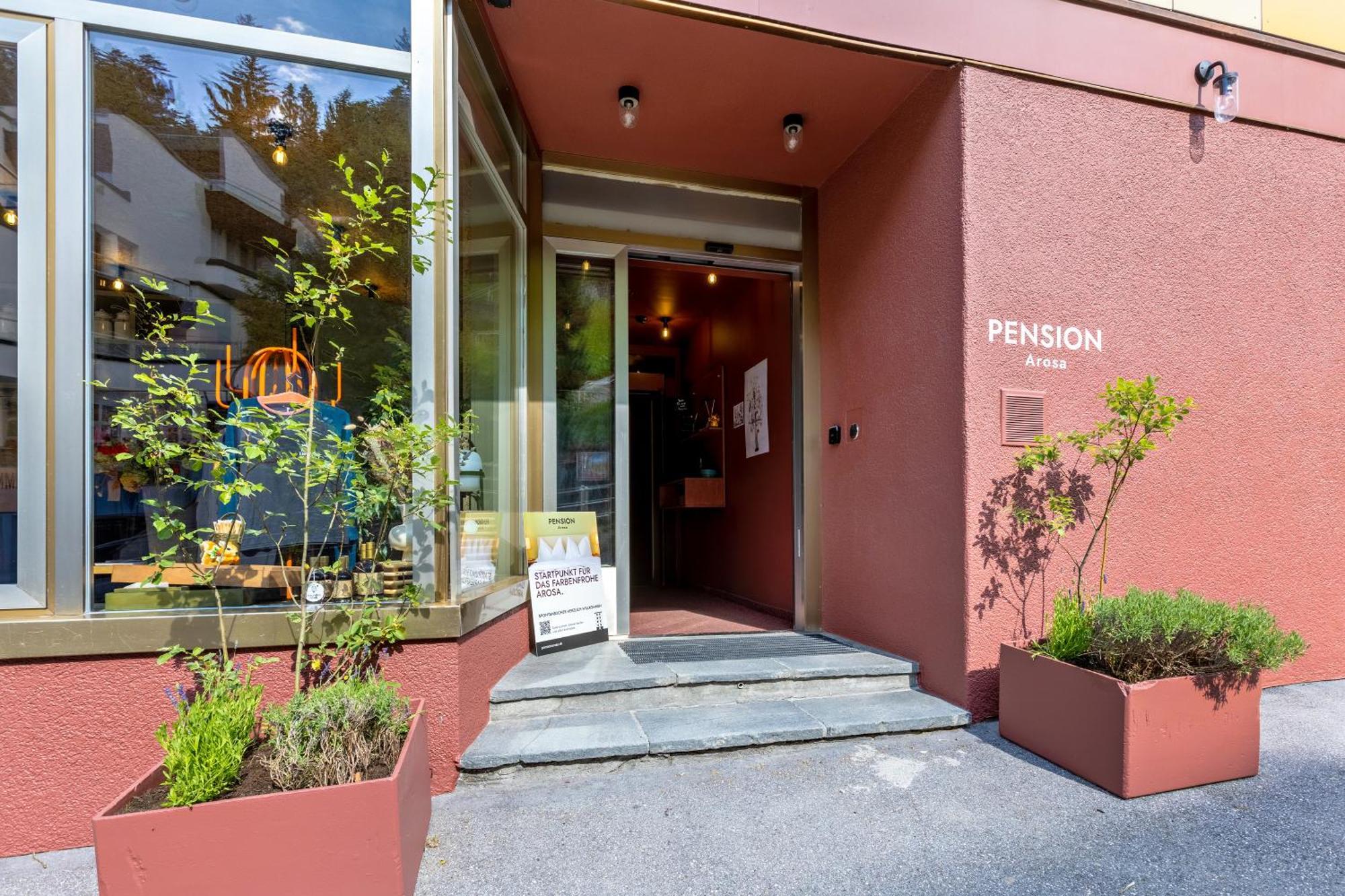 Pension Arosa - Self Check-In Bagian luar foto