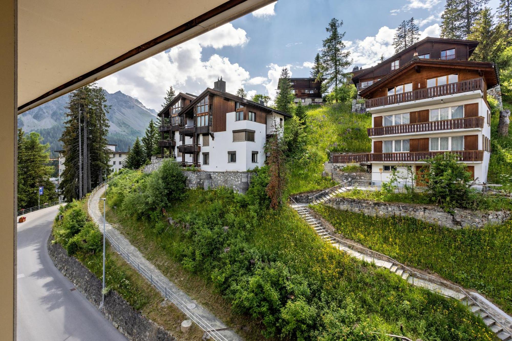 Pension Arosa - Self Check-In Bagian luar foto